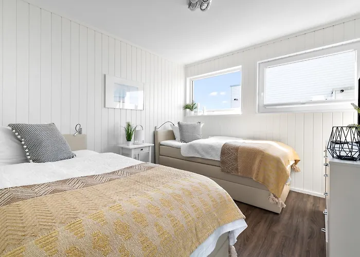 Triton: Meerblick, Sauna, Dachterrasse * Olpenitz