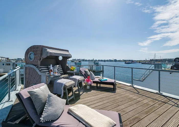 Vakantiehuis Triton: Meerblick, Sauna, Dachterrasse *