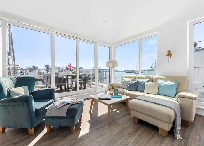 Triton: Meerblick, Sauna, Dachterrasse *