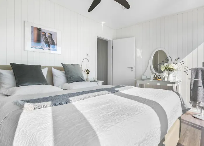 Triton: Meerblick, Sauna, Dachterrasse Vakantiehuis Olpenitz