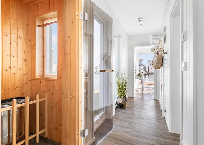 Triton: Meerblick, Sauna, Dachterrasse Vakantiehuis